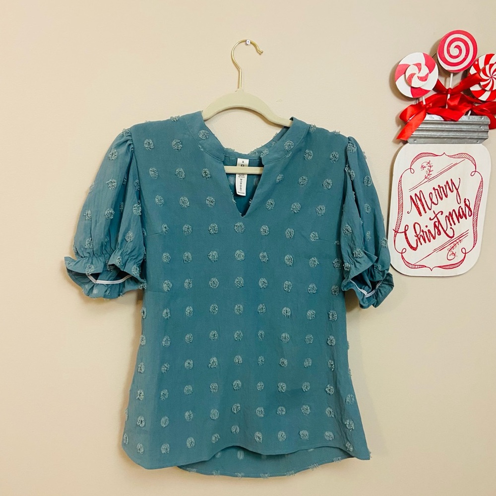 Blooming Jelly Puff Sleeve Blouse